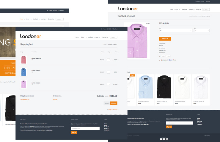 e-commerce web site